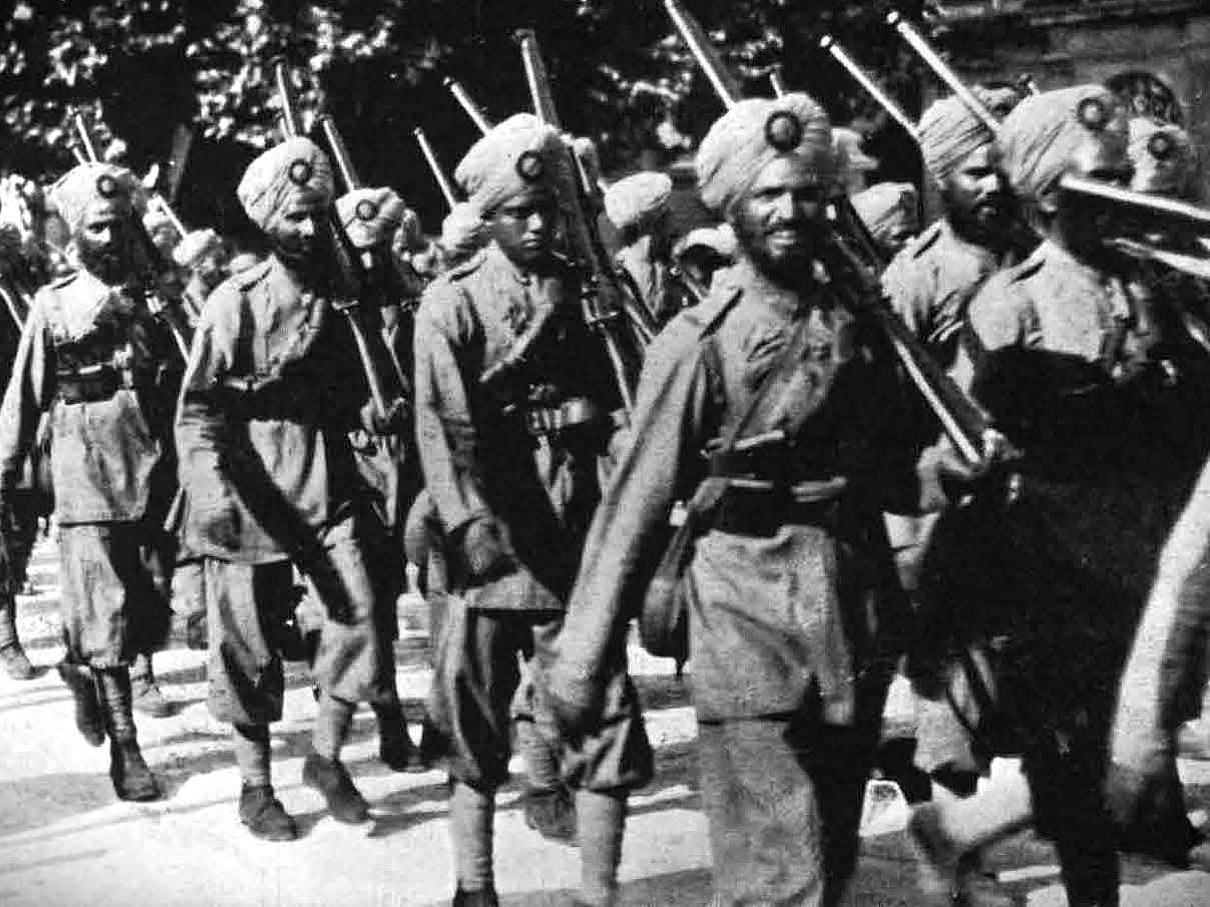 indians supporting the war