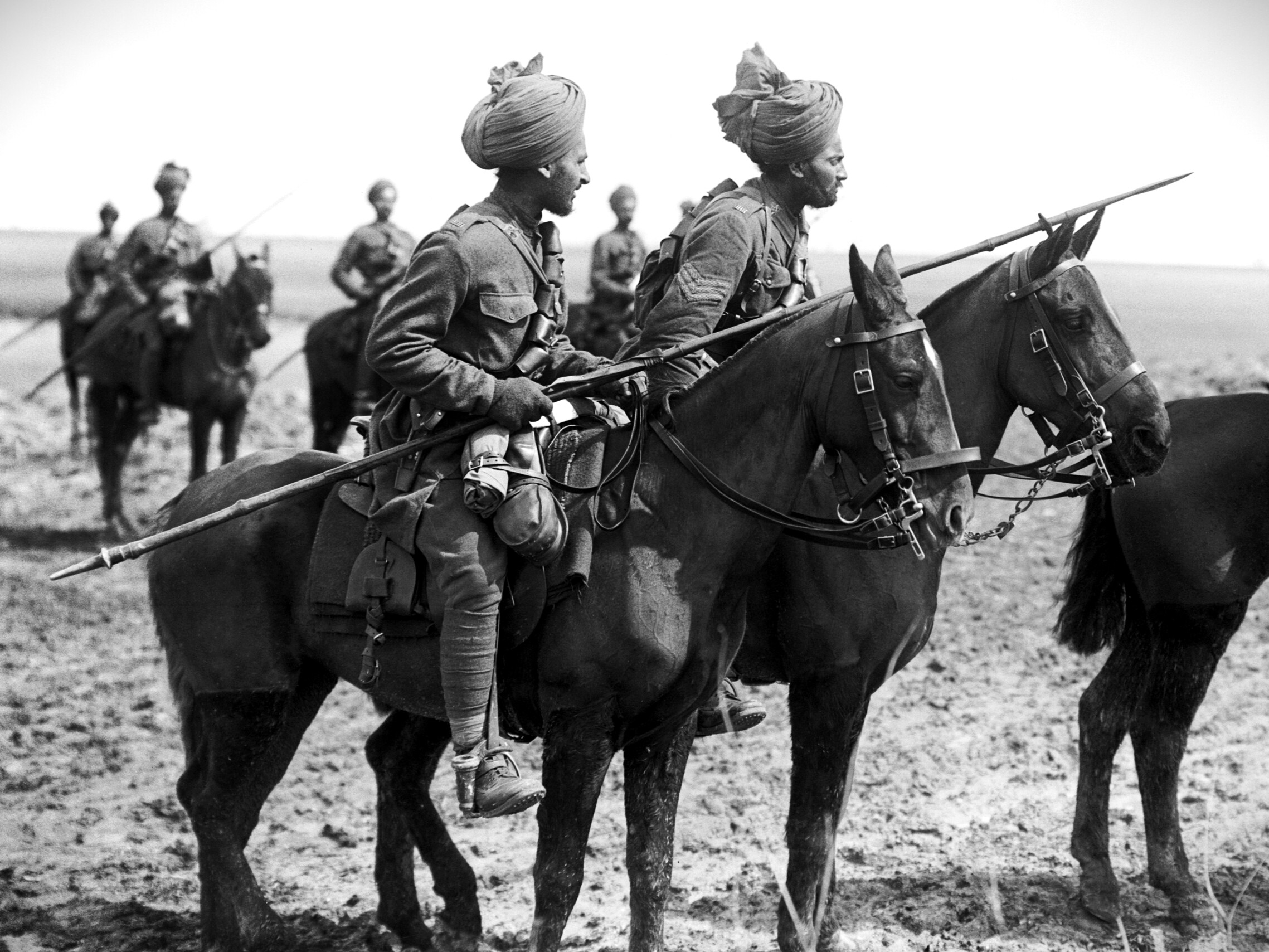 indians supporting the war