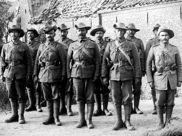 indians supporting the war